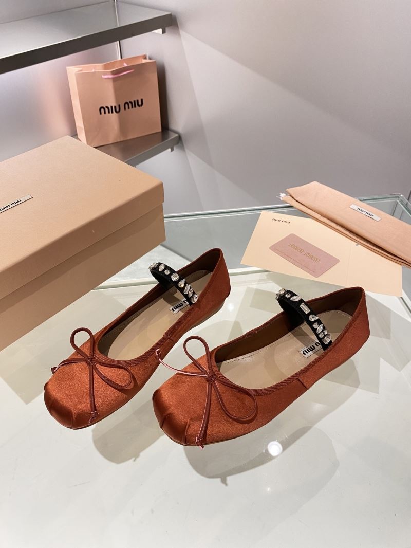 Miu Miu flat shoes